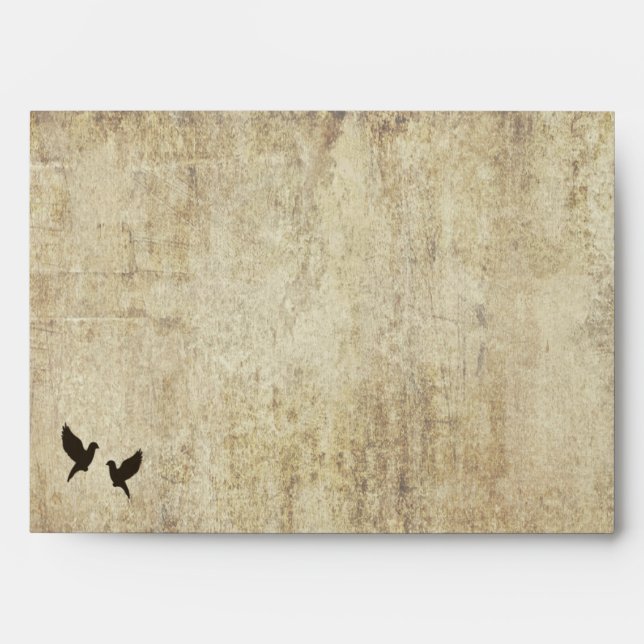 A New Life Begins Today Wedding Invitation Envelope (Front)