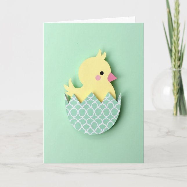 A New Little Bird Paper Card (Front)