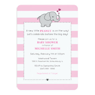 Little Peanut On The Way Invitations | Zazzle