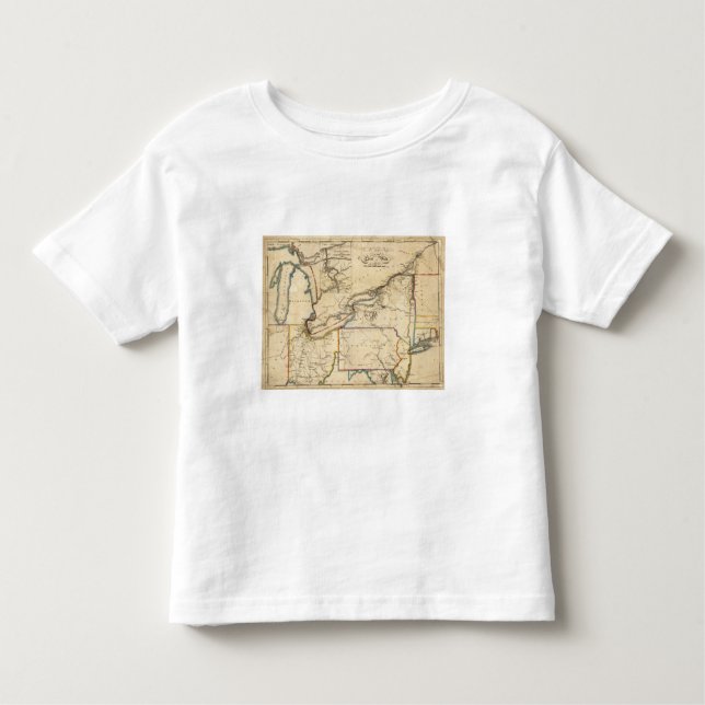 A New Map Of The Seat Of War Toddler T-shirt (Front)