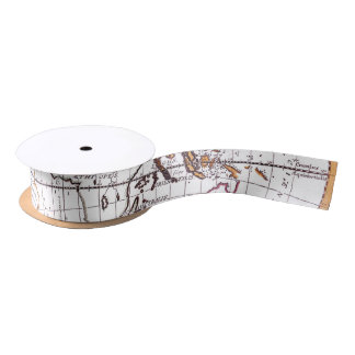 A New Map Of The Terraqueous Globe Ribbon Spool