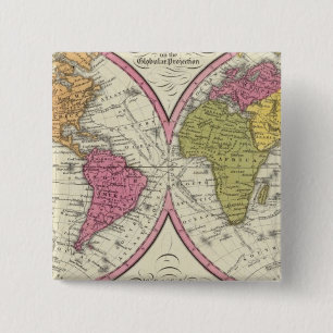 A New Map Of The World on the Globular Projection Button