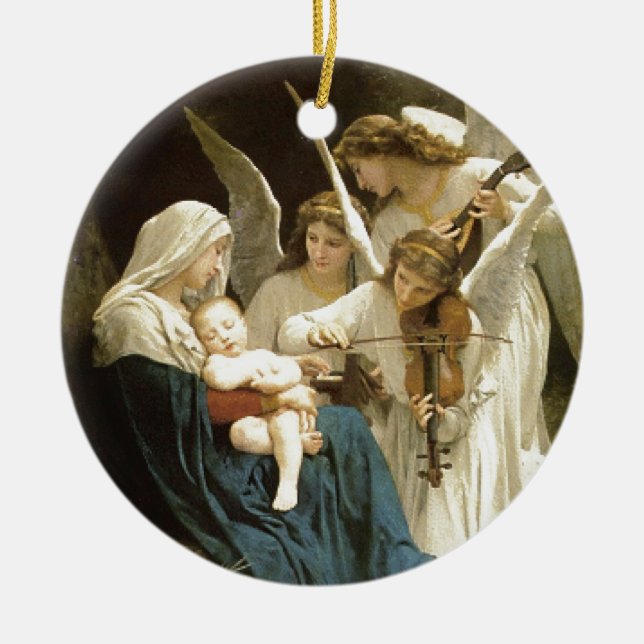 A New Name In Glory Ceramic Ornament (Front)