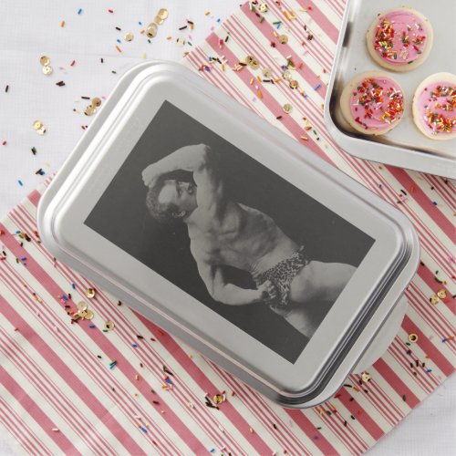 A New Pose by StrongMen Eugen Sandow Bodybuilding Cake Pan