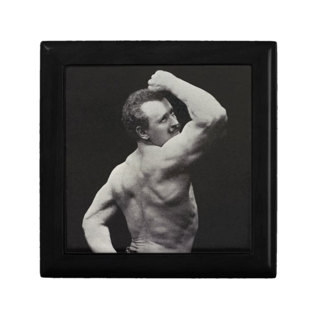 A New Pose by StrongMen Eugen Sandow Bodybuilding Gift Box (Front)
