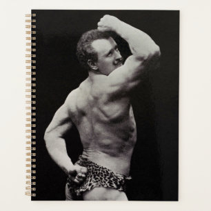A New Pose by StrongMen Eugen Sandow Bodybuilding Planner