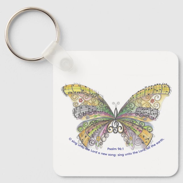 A New Song Keychain (Front)