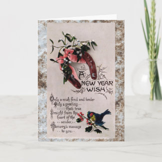 A New Year Wish Holiday Card