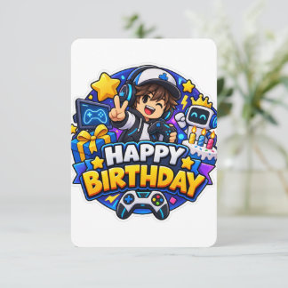 A nice birthday invitation