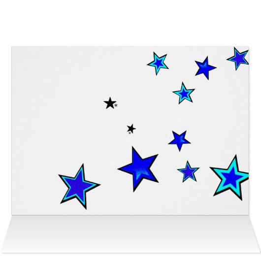 A NICE DAY ON PLANET #555 Card (Inside Horizontal (Top))