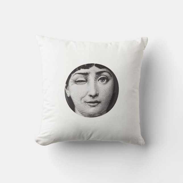 a nice product throw pillow (Front)