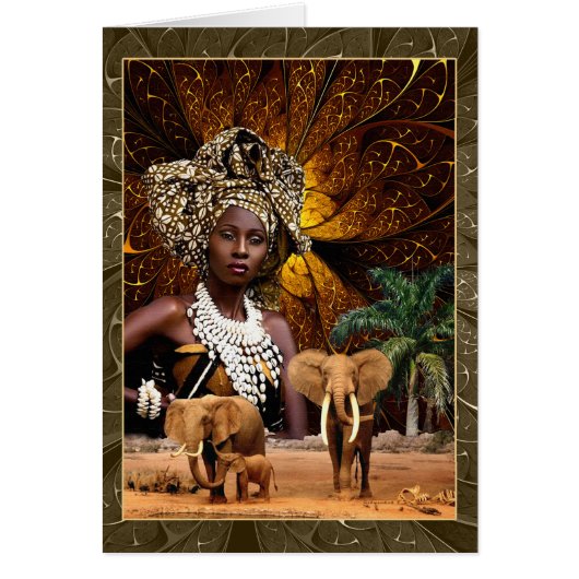 A Nigerian Priestess Cards (Front)