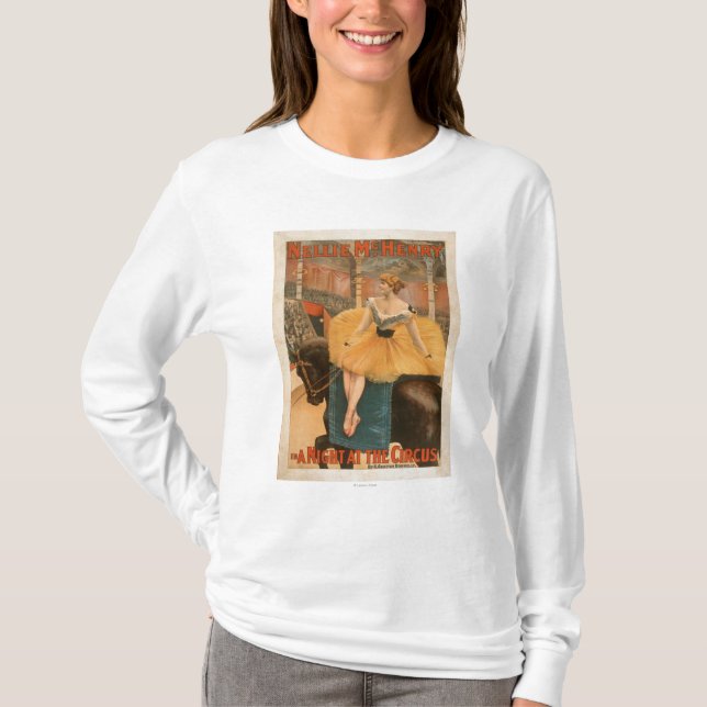 A Night at the Circus Theatrical Play Poster T-Shirt (Front)