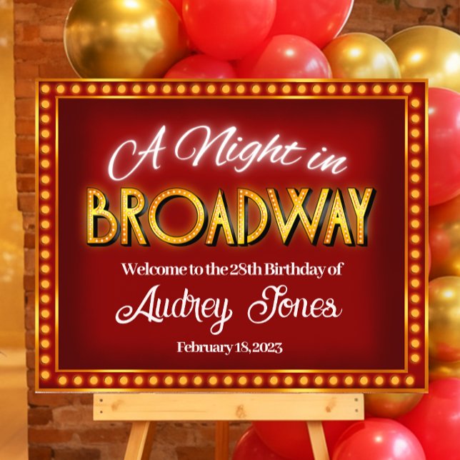 A Night in Broadway - Welcome Sign (A Night in Broadway - Welcome Sign)