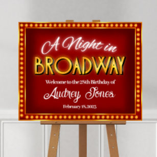A Night in Broadway - Welcome Sign