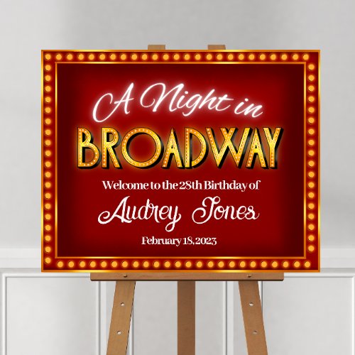 A Night in Broadway _ Welcome Sign