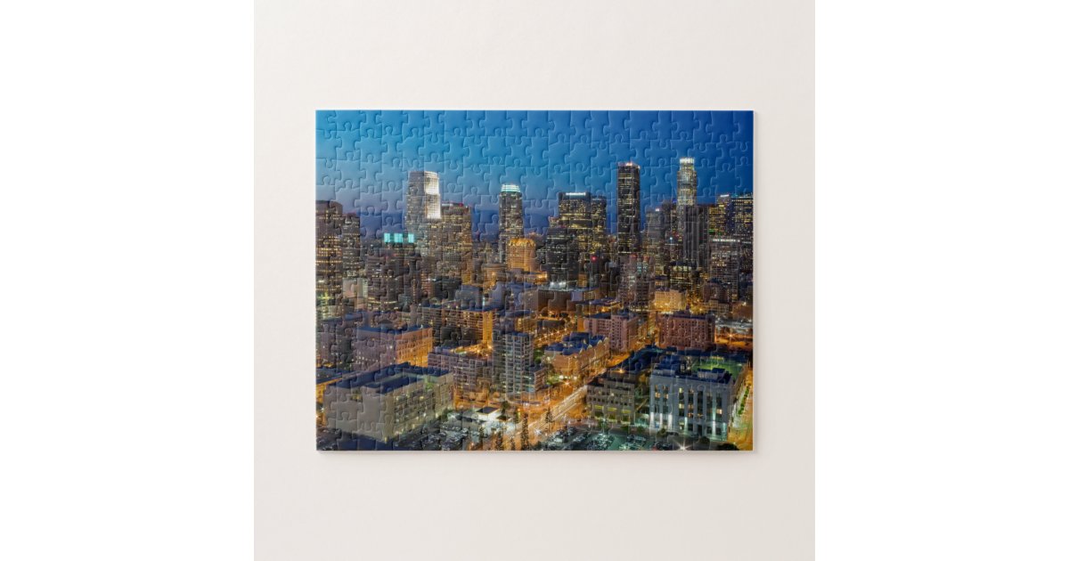 A Night in Los Angeles Puzzle | Zazzle