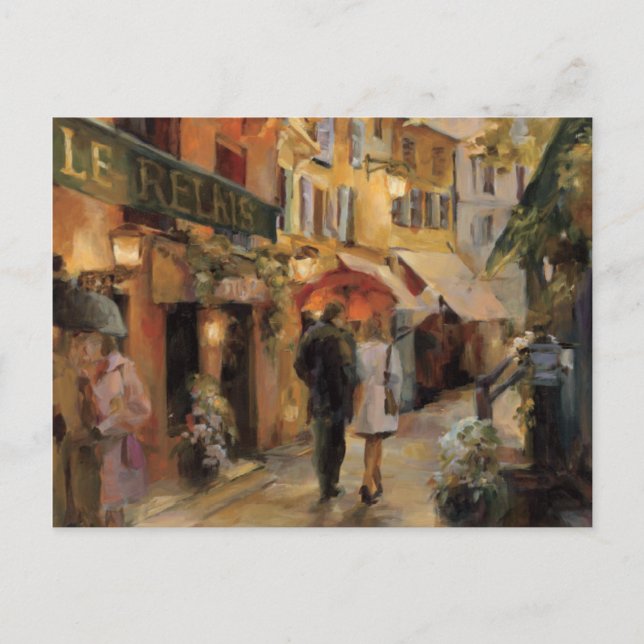 A Night in Paris Postcard (Front)