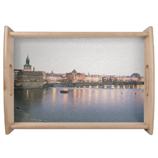 A Night in Prague Serving Tray