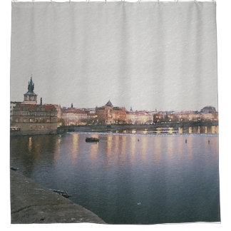 A Night in Prague Shower Curtain