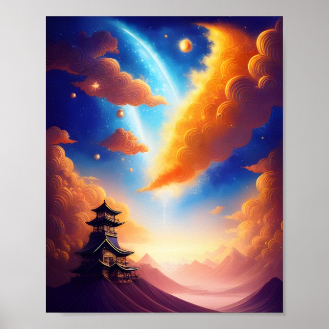 A Night in the Stars Poster (Front)