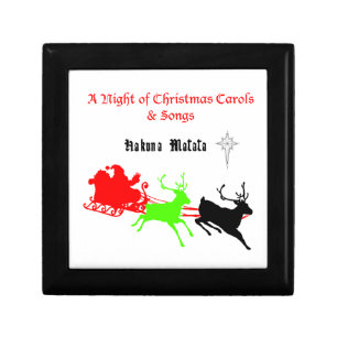A Night of Christmas Carols and Songs Hakunamatata Gift Box