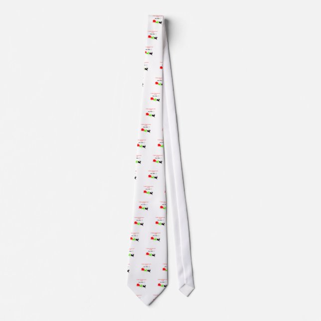 A Night of Christmas Carols and Songs Hakunamatata Tie (Front)