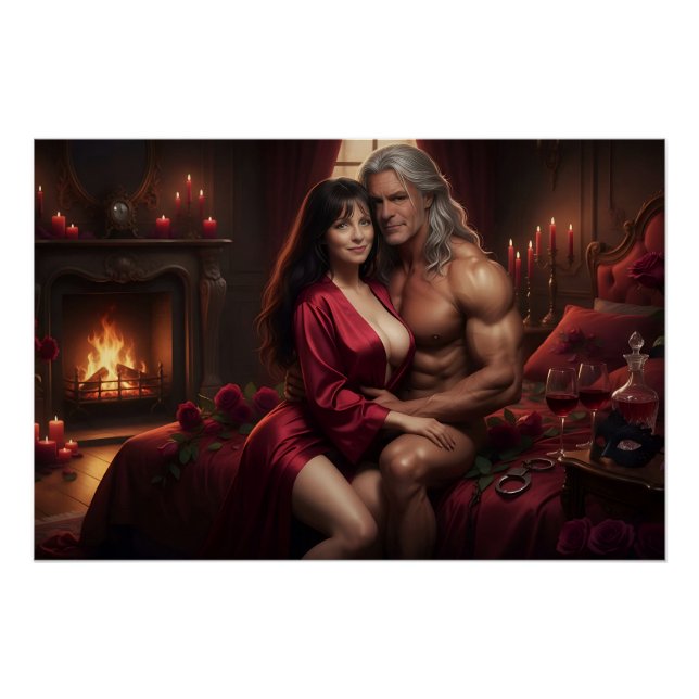 A Night of Deep Indulgence Poster (Front)