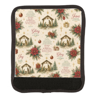 A Night of Miracles | The Christmas Nativity Luggage Handle Wrap