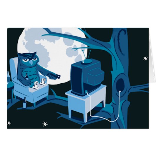 A Night Owl Cards (Front Horizontal)