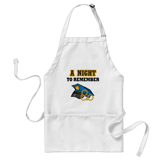 A Night to Remember Adult Apron (Front)