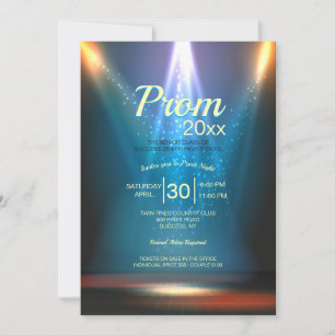 A Night to Remember Prom  Invitation