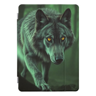 A Night Wolf: The Alpha of the Forest iPad Pro Cover