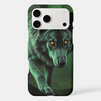 A Night Wolf: The Alpha of the Forest iPhone 17 Pro Max Case