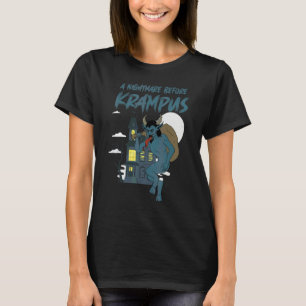 A Nightmare Before Krampus  Horror Graphic T-Shirt