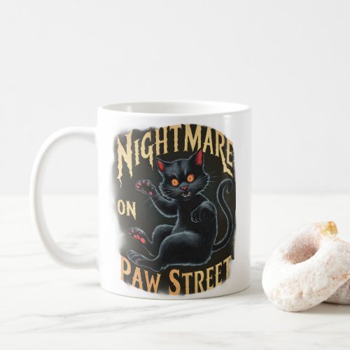 A Nightmare in the Darkness of the Street Coffee Mug