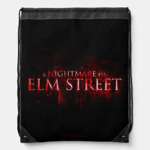 A Nightmare on Elm Street   Bloody Text Drawstring Bag