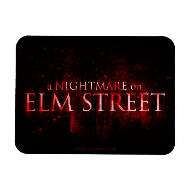 A Nightmare on Elm Street | Bloody Text Magnet (Horizontal)