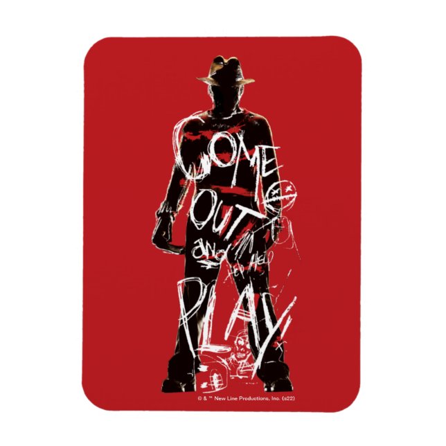 A Nightmare on Elm Street | Come Out and Play Magnet (Vertical)