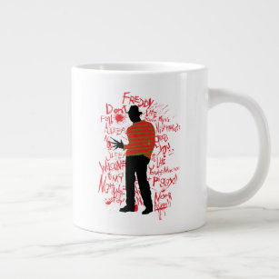 A Nightmare on Elm Street   Don't Fall Asleep Giant Coffee Mug