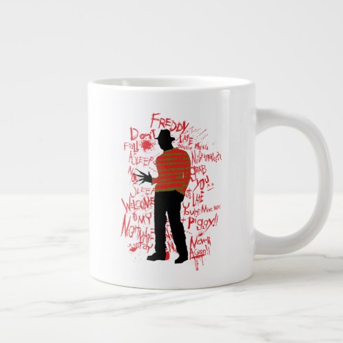A Nightmare on Elm Street  Dont Fall Asleep Giant Coffee Mug