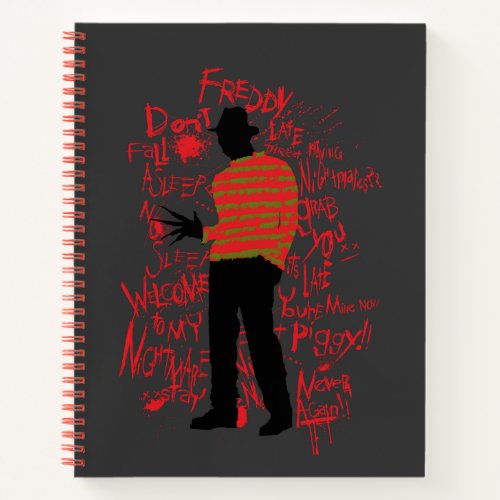 A Nightmare on Elm Street  Dont Fall Asleep Notebook