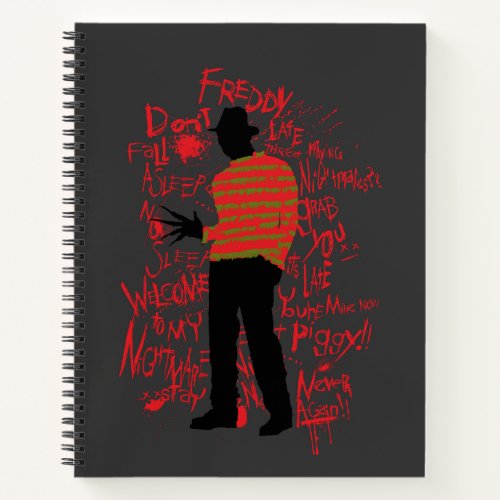 A Nightmare on Elm Street  Dont Fall Asleep Notebook