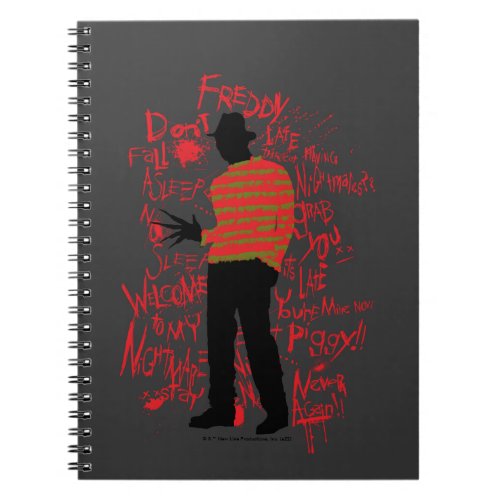 A Nightmare on Elm Street  Dont Fall Asleep Notebook