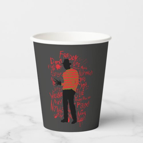 A Nightmare on Elm Street  Dont Fall Asleep Paper Cups