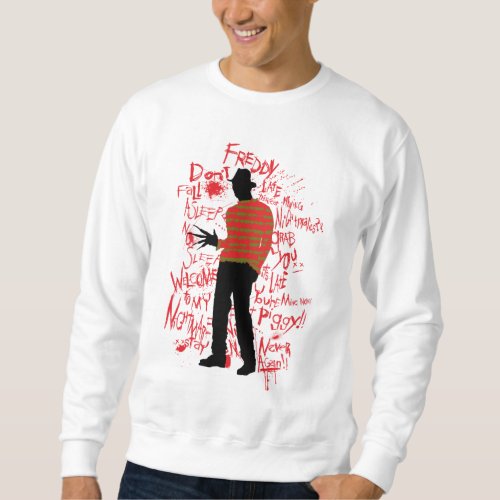 A Nightmare on Elm Street  Dont Fall Asleep Sweatshirt