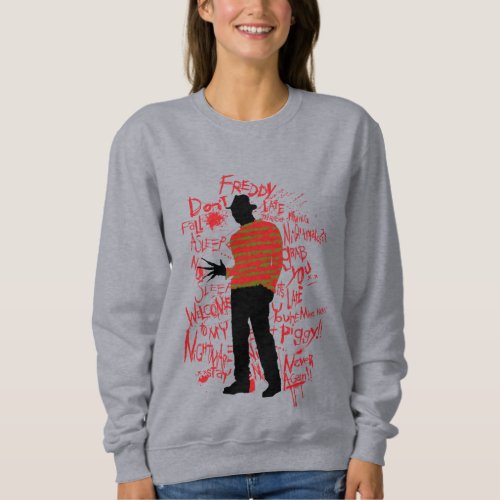 A Nightmare on Elm Street  Dont Fall Asleep Sweatshirt