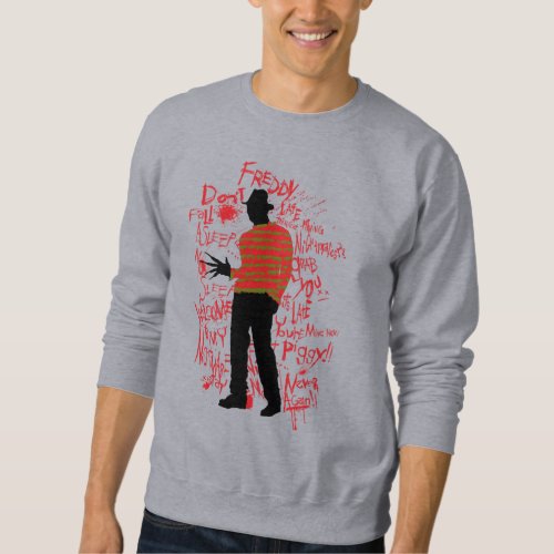 A Nightmare on Elm Street  Dont Fall Asleep Sweatshirt