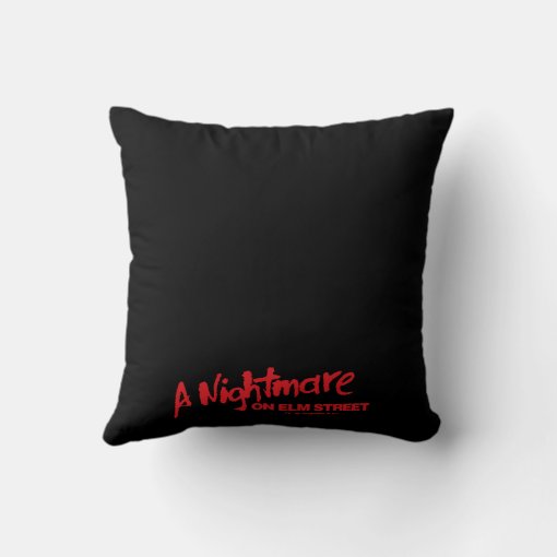 A Nightmare on Elm Street Don't Fall Asleep Throw Pillow Zazzle
