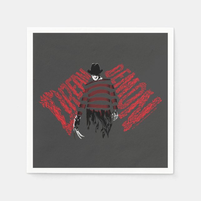 A Nightmare on Elm Street | Dream Demon Freddy Napkins (Front)